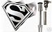 Search : Superman Logo All Metal Hitch Plug Cover & Hitch Pin Lock