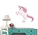Wallmonkeys WM89872 Magic Unicorn Peel and Stick Wall Decals (12 in H x 12 in W)