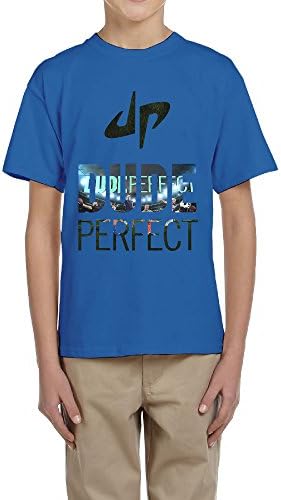MPOD Kid's YouTube Dude Perfect DP Logo T-shirt RoyalBlue M
