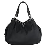 NYC by Perlina Large Drawstring Tote - Black
