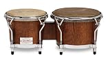 Gon Bops California Series Bongo 7 & 8.5 Inch (Mahogany Stain, Oak)