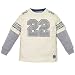 faux-layered football shirt