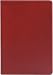 Faux Italian Leather Simple Journal, 6x8 Red