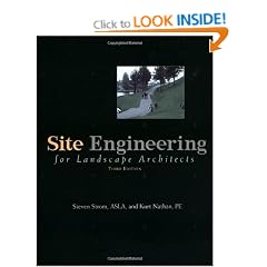 Site Engineering for Landscape Architects, 3rd Edition