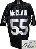 Rolando McClain signed Oakland Raiders Black Prostyle Jersey