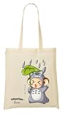Cotoro Coco Monkey COLOUR Eco Tote Bag (My Neighbour Totoro Parody)IMAGE