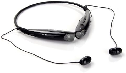 Prefeco HV-800 HV-800 Plus Tone Sport Neckband Wireless Bluetooth 4.0 EDR Stereo Headset Earphone Headphone With Microphone Hands Free A2DP CSR 4.0 For iPhone iPad iPod LG Samsung Sony HTC Smartphones Tablet PC MID and Other Bluetooth Device (Black)