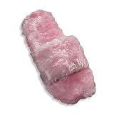 Private Label - Ladies Open Toe Slipper, Pink