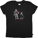 Emily the Strange juniors Love at First Fright Frankenstein Black T-Shirt