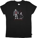 Emily the Strange juniors Love at First Fright Frankenstein Black T-Shirt