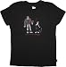 Emily the Strange juniors Love at First Fright Frankenstein Black T-Shirt