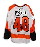Danny Briere Philadelphia Flyers Autographed/Hand Signed White Authentic Reebok Jersey