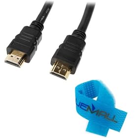 GTMax 50FT HDMI TO HDMI 1.4 HSP Cable with Ferrite Cores + Cable Tie for LCD HD TV / HDTV , DVD , PS3 , XBOX 360