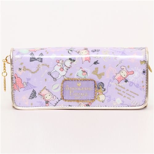 big purple Sentimental Circus wallet rabbit big top San-X-image