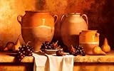 Confit Jars with Fruit Art Poster Print by Loran Speck, 38x24