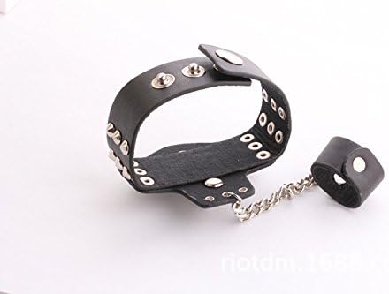 Aluckyday New Shingeki No Kyojin Cosplay Unisex Leather Punk Bracelet Wristband