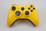 Drop shot, Auto-aim, Jitter Xbox 360 Modded Controller COD MW3, Black Ops, MW2, Rapid fire mod (Yellow/Black)