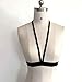 Binmer(TM) Sexy Women Bandage Harness Bra Elastic Bra Strappy Hollow Out Bra Bustier (M)