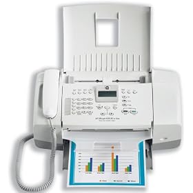 Hewlett Packard [HP] OfficeJet 4355 All-in-One Printer Fax Scanner Copier W426xD451xH330mm Ref Q8091A