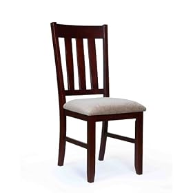 Berkline Cherry Aaron Dining Chair by Berkline