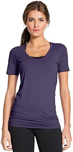 Under Armour Women's UA Long & Lean Scoop Neck Small TWILIGHT PURPLE