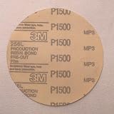 3M(TM) Hookit(TM) Film Disc 260L, 6 in x NH Die# 600Z P1500 [PRICE is per DISC]