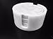 White Marble Coaster Set 6 Pcs Felt Bottom