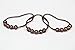 nikkouware Shower Curtain Rings (Oil Rubbed Bronze)