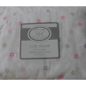Koala Crib Sheet - Flowers