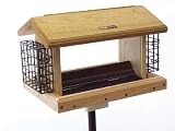 5 Quart Cedar 2-Sided Hopper w/Suet Cages