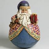 Roly-Poly Santa with Gift