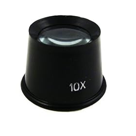 Universal Jeweler Photography 10x Magnifying Eye Loupe