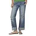 Juniors' Mossimo Supply Co. Destructed Denim Jeans - Medium Wash