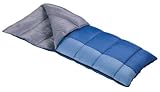 Wenzel Lakeside 40-Degree Rectangular Sleeping Bag (Blue/Light Blue)
