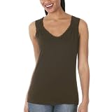 Merona  Sleeveless Tank with Crochet Trim - Spanish Brown