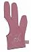 Cue and Case BG-8-S Small Pink Pro Series Billiard Glove with Silver Skull and Crossbones