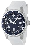Nautica Sport White Resin Strap Marine Blue Dial Men's watch #N10021G