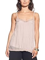 Laura Moretti Top Seda (Rosa Claro)