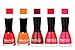 Fashion Bar Nail Polish in Red ,Orange ,Maroon,Redish Pink ,Baby Pink Shades RS.279.00
