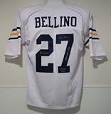 Joe Bellino Autographed/Hand Signed Navy Jersey w/ Heisman 1960 GO NAVY! & CHOF 1977