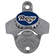 St Louis Rams Wall Mounted Bottle Opener - NFL Football - Fan Shop Sports Team Merchandise