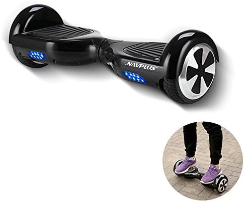 Navplus Waterproof Self Balancing Electric Unicycle Scooter Mini Smart Two Wheels Balancing Boards (Black)