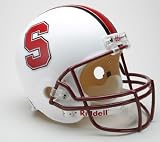 Stanford University Full Size Riddell Replica Autograph Helmet