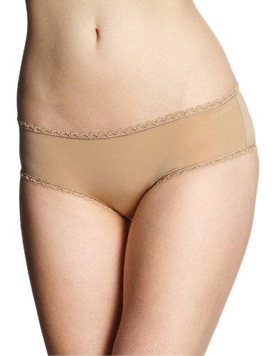 Calvin Klein Underwear Damen Pant F2912E, Gr. 40 (L), Hautfarben (I45 Dune) Preisvergleich