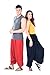 CandyHusky Mens Womens Baggy Lounge Hippie Boho Aladdin Harem Yoga Pants Rayon