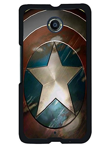 Slim Captain America Google Nexus 6 Unique Skin Case
