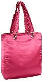 Toss Designs Ruffle Satin Jacqueline Tote