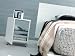 Gilmore Space Bedside Cabinet - Barcelona White