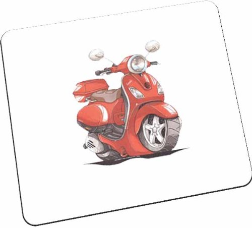 Personalisiertes Koolart - Vespa LX 50 Bike - Platzdeckchen aus Holz