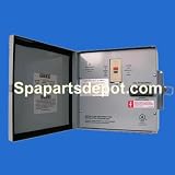 SPA AND HOT TUB DISCONNECT PANEL: GFCI 50AMP WITH ALARM